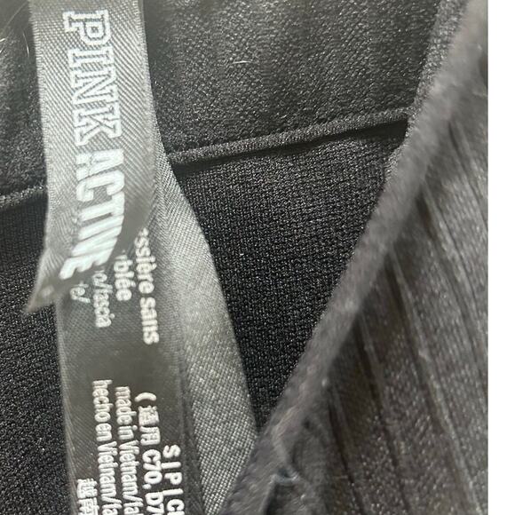 PINK Victoria’s Secret Black Active  Bra size S - Picture 6 of 8